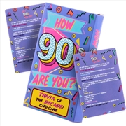 Buy Boxer Gifts - How 90's Are You? Trivia Game