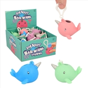 Buy Keycraft - Squeezy Narwhal Keyrings (SENT AT RANDOM)