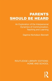 Buy Parents Should Be Heard