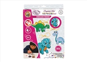 Buy CrystalArt - Dinosaur Friends Keyring Kit