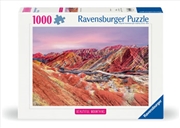Buy Rainbow Mountains China Puzzle 1000 Piece