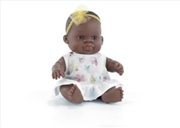 Buy Miniland -Mf&M African Girl Baby Doll 21Cm