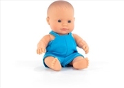Buy Miniland -Mf&M Caucasian Boy Baby Doll 21Cm