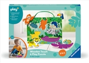 Buy Play+ Wooden Touch & Play Puzzle: In the Jungle