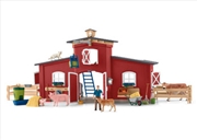 Buy Schleich - Red Barn with Animals & Accessories