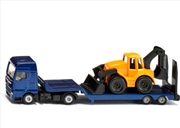 Buy Siku - MAN Truck with Backhoe Loader