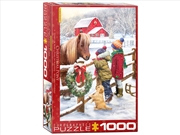 Buy Christmas Pony 1000 Piece Puzzle