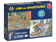 Buy Jvh Cheese Market 2X1000 Piece Puzzle