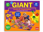 Buy Giant Fruits & Vegetables Floor Puzzle