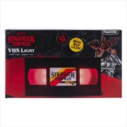 Buy Stranger Things Vhs Logo Light