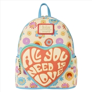 Buy Loungefly Beatles - All You Need is Love Mini Backpack