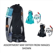 Buy Spark Wave Mask/Snorkel/Fins Set assorted (SENT AT RANDOM)