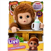 Buy Little Live Pets My Lil Baby Monkey Plush
