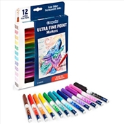 Buy Crayola 12pk ULTRA Fine Line Point Markers