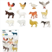 Buy 12pc Farm Animals in Bag