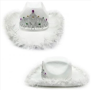 Buy Cowboy Hat White Feather