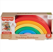Buy Fisher Price Wooden Stacking Rainbow