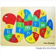 Buy Fun Factory Wooden Puzzle Alphabet Snake