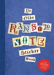 Buy Ye Olde Ransom Note Sticker Book