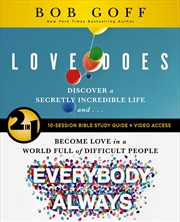 Buy Love Does/Everybody Always 2 in 1 Bible Study Guide plus Streaming Video