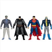 Buy DC Comics - Batman, Son Of Batman, Superman & Joker 3" Figure with Comic 4-Pack