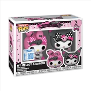 Buy Sanrio - My Melody & Kuromi (Kuromi 20th Anniversary) Pocket Pop! 2-Pack