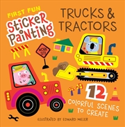 Buy First Fun Sticker Painting: Trucks & Tractors