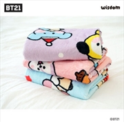 Buy Bt21 - Minini Blanket - Skyblue