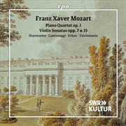 Buy Pno Quartet Op. 1 Violin Sons Opp. 7 & 15
