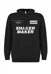 Buy Oasis - Shakermaker Tracklisting - Black - XL