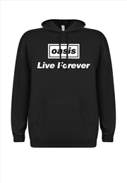 Buy Oasis - Live Forever - Black - Small
