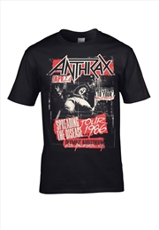 Buy Anthrax - Spreading The Disease - Black - Small