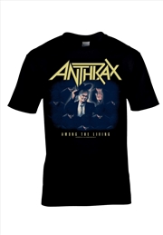 Buy Anthrax - Among The Living - Black - Small