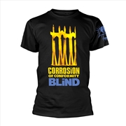 Buy Corrosion Of Conformity - Blind - Black - XL