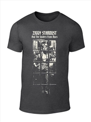 Buy David Bowie - Ziggy Stardust Bw - Grey - Small