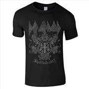 Buy Def Leppard - Sheffield 1977 - Black - XXL