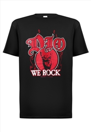 Buy Dio - We Rock - Black - XL