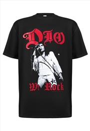 Buy Dio - Ronnie James Dio - Black - XXL