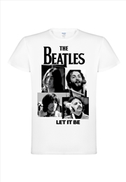Buy The Beatles - Let It Be - White - XL
