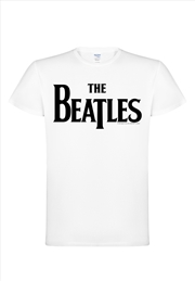 Buy The Beatles - Logo - White - XL
