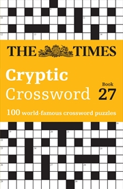 Buy The Times Cryptic Crossword Book 27