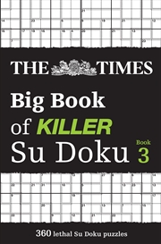 Buy The Times Big Book of Killer Su Doku Book 3