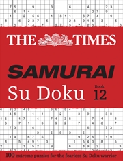 Buy The Times Su Doku - The Times Samurai Su Doku 12