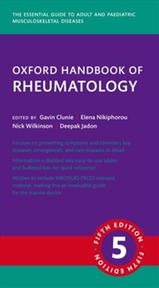 Buy Oxford Handbook Of Rheumatology