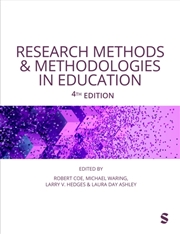 Buy Research Methods And Methodologies In Education