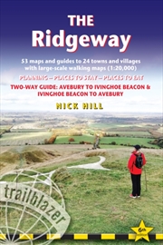 Buy Ridgeway Trailblazer Walking Guide : Two-Way Guide: Avebury To Ivinghoe Beacon To Avebury