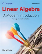 Buy Linear Algebra: A Modern Introduction, Cengage International Edition