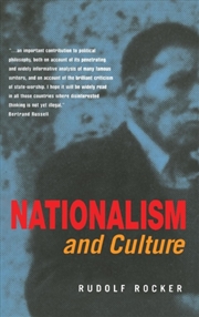 Buy Nationalism & Culture