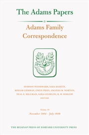 Buy Adams Family Correspondence : Volume 16