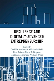Buy Resilience And Digitally-Advanced Entrepreneurship